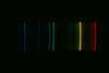 Helium emission spectrum